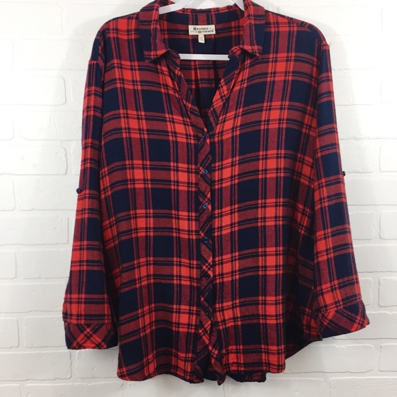 Anthropologie Tops - Anthropologie Hester & Orchard Lightweight Flannel